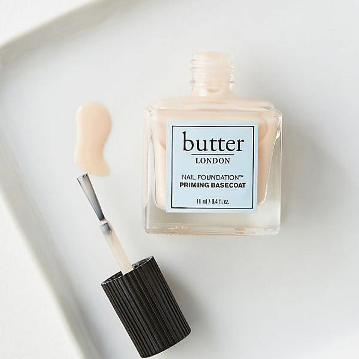 butter LONDON Nail Foundation – Priming Base Coat for Smooth, Flawless Nails