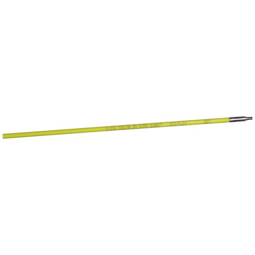 Klein Tools 50152 Mid-Flex Glow Fish Rod with Splinter Guard Coating, (3) 3/16-Inch Fish Rods with Bullet Nose, Hook Attachments, 15-Foot