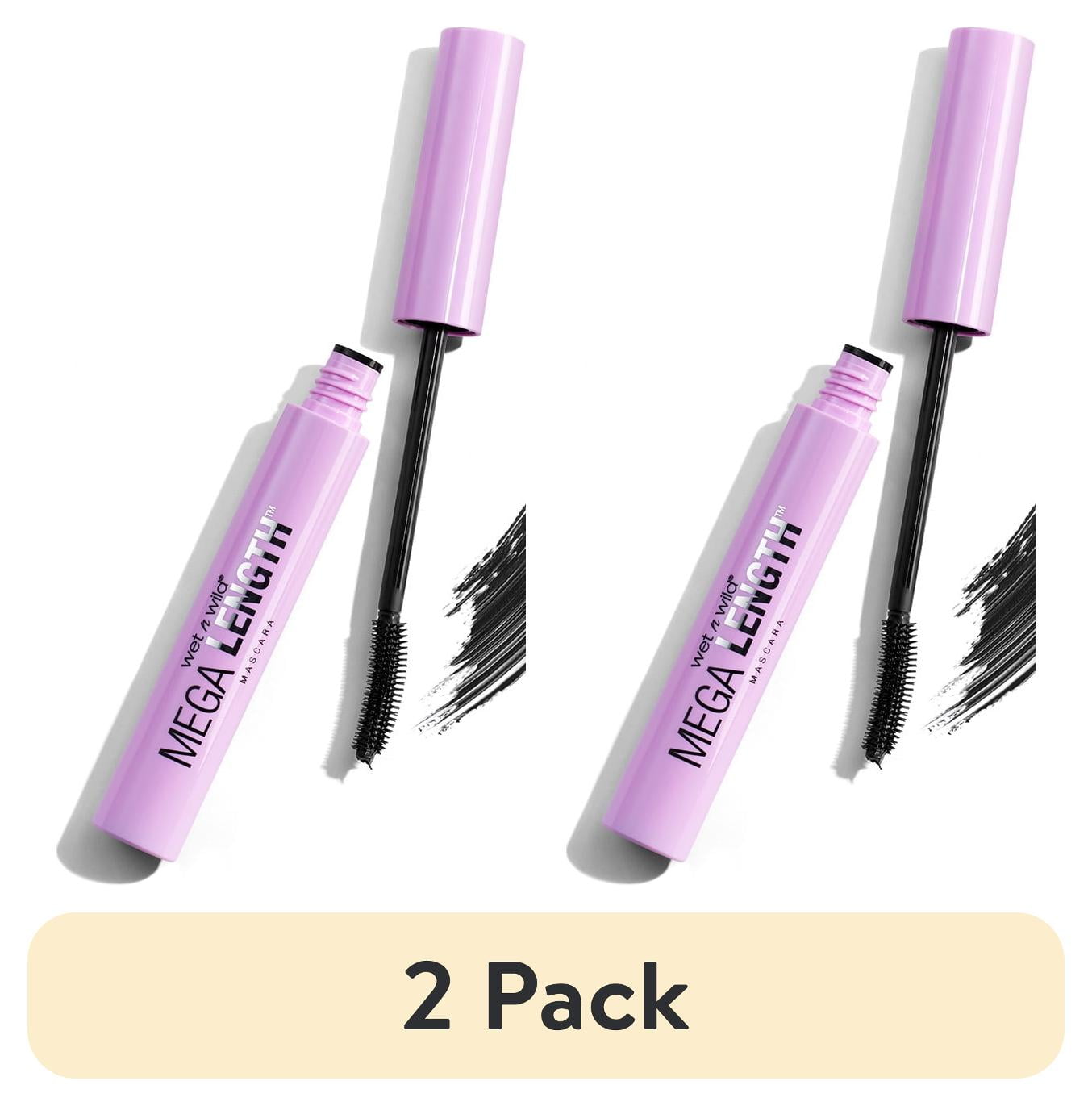 Wet n Wild Mega Length Mascara | Very Black | 2-Pack | 0.21 Fl Oz