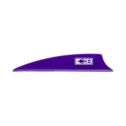 Bohning X3 Vane, 2.25", Purple, 36pk
