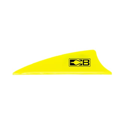 Bohning X3 Vane, 1.75", Neon Yellow, 36pk