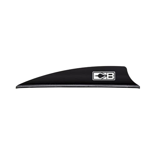 Bohning X3 Vane, 2.25", Black, 36pk
