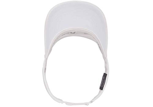 Flexfit Men’s 110 Visor - White Adjustable Sports Hat for Men