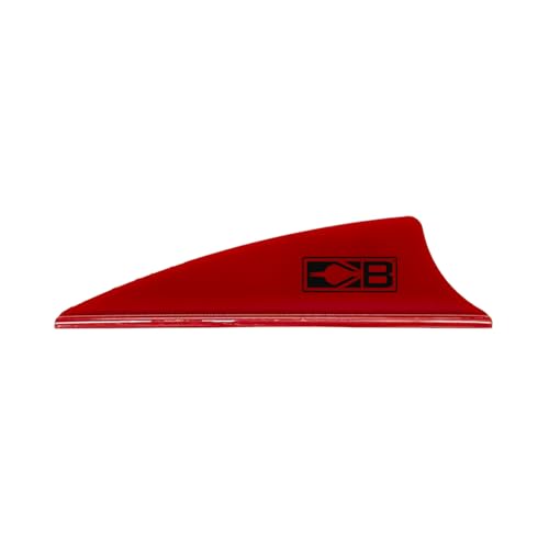 Bohning X3 Vane, 1.75", Red, 36pk