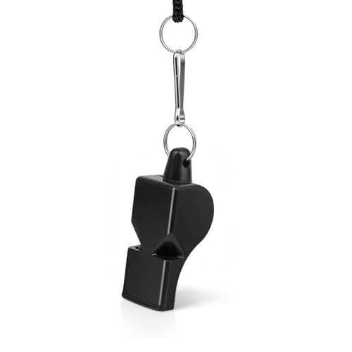 Fya 120dB Loud Coach & Referee Whistle with Lanyard – Eco-Friendly, Pealess, Durable, 2 Pack