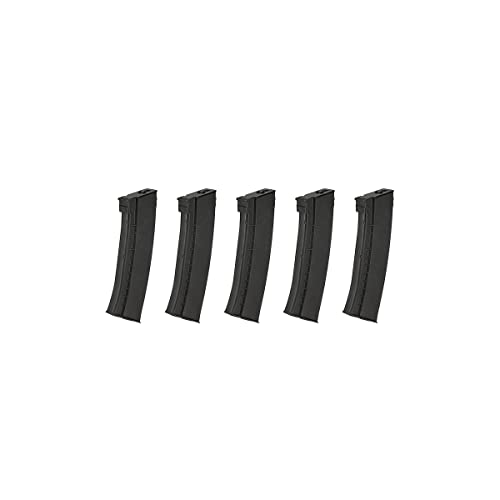 Lancer Tactical 140 Round AK Airsoft Mid Capacity Magazine (Color: Black)