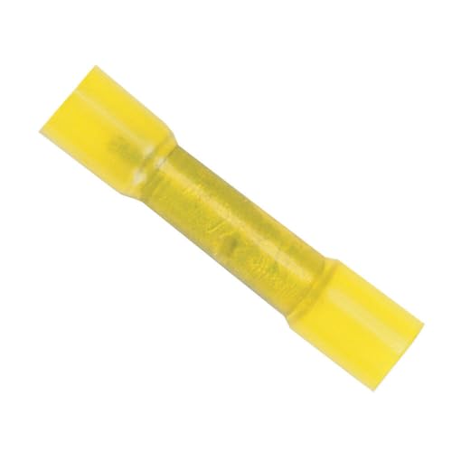 Marine Grade Electrical Heat Shrink Butt Connectors - 12-10 Gauge, 3-Pack