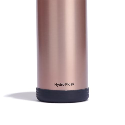 Hydro Flask Lightweight Trail Series Boot, Silicone Water Bottle Protector, Medium Black