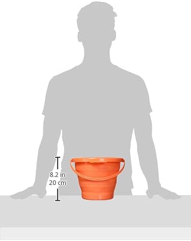 UST FlexWare Collapsible Bucket with Strong, Flexible, Compact, BPA Free Design and Sturdy Handle for Hiking, Backpacking, Camping and Outdoor Survival
