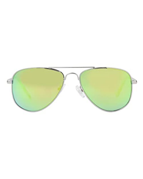 Body Glove Flow Kid's Sunglasses Aviator, Silver, 50 mm