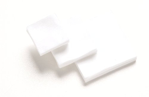 12 Gauge Cotton Cleaning Patches - 300 Pack, White, One Size