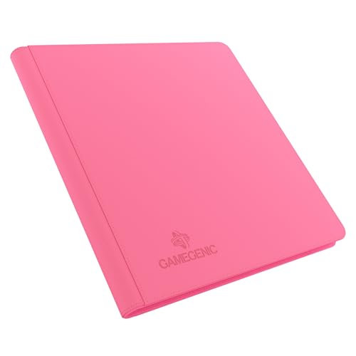 Card Game Organizer Album 24-Pocket Pink Collectible Storage