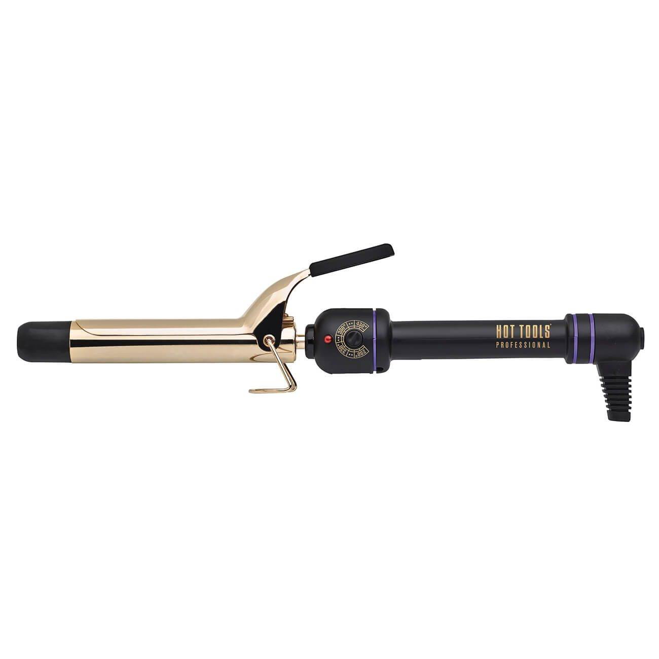 1-Inch Hot Tools Professional Curling Iron | 24K Gold | Variable Heat