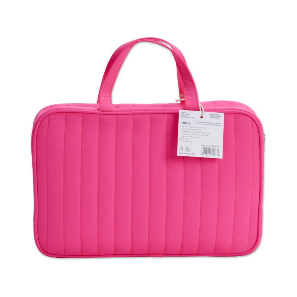 Pink 2-Piece Weekender Set | Stylish & Comfortable Travel Outfit