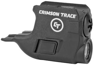 Crimson Trace Lightguard Weapon Light with Ambidextrous Controls, 2 Modes and Heavy Duty Construction for Tactical Carry, CCW and Competition