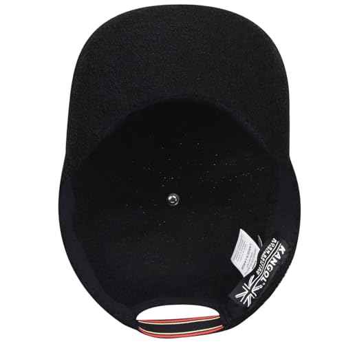 Kangol Bermuda Elastic Spacecap Hat - Warm Grey/L/XL Baseball & Sport Caps