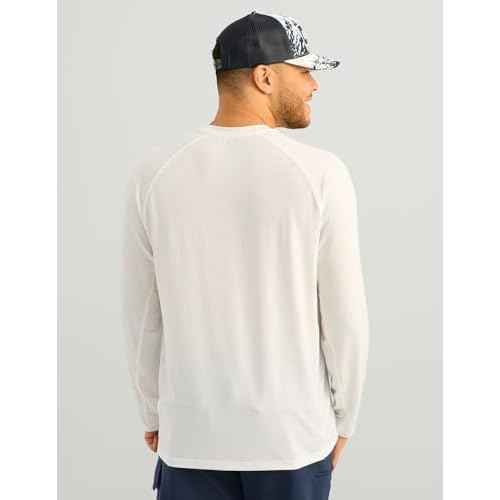 HUK Men's A1a Crew, Quick-Dry, Breathable Fishing Shirt