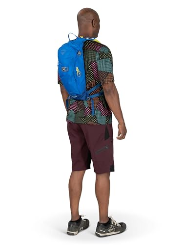 Osprey Siskin 8L Men's Biking Backpack with Hydraulics Reservoir, Black