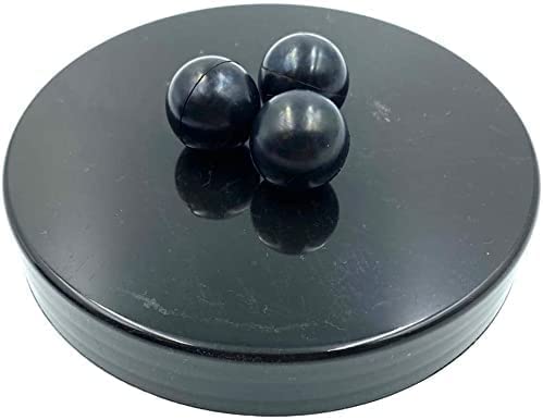 20 pcs S-Type RUBBER-STEEL BALLS in .68 Cal. Premium Quality Hard Rubber Steel Balls Paintballs Powerballs 7 gr. Heavy Ammo for Self Home Defense Training Pistols in 68 Caliber