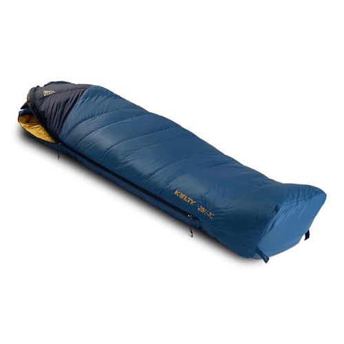 Kelty Cosmic 20 Down Mummy Sleeping Bag for Backpacking, Campers, 550 Fill Power, Recycled Fabrics with PFAS-Free DWR, Designed in Sunny Colorado, USA, 2024 Model (Regular)