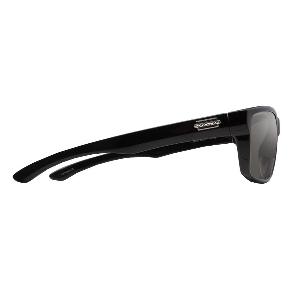 Smith Suncloud Mayor 2.00 Reader Sunglasses - Black | Polar Gray