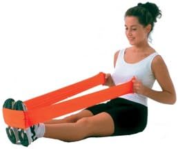CanDo Latex Free Exercise Band, Medium Resistance, Green, 50 Yard Roll