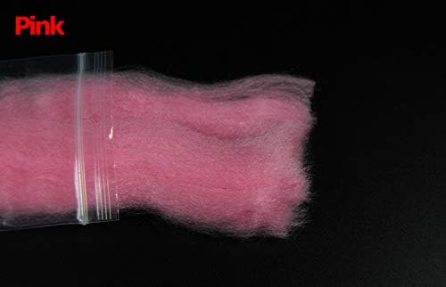 GREATFISHING 12 Color/Set 12pc Fly Tying Egg Yarn Glow Bug Yarn Fiber Baitfish Lure Parachute Fly Tying Material Streamer Flies