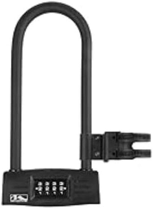BD 260 Digit Shackle Lock - Secure Black Bicycle Lock for Enhanced Safety
