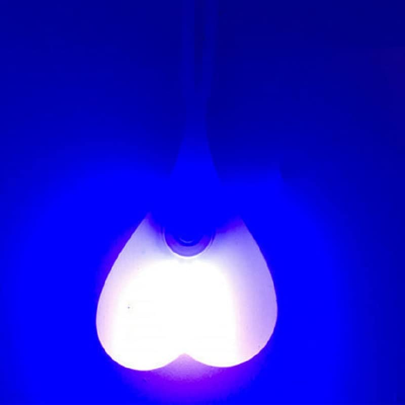 JORCEDI LED Bike Bicycle Rear Tail Light Balls Silicone Seat Back Egg Night Cycling Lamp for Men Women (Blue)