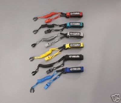 OEM Yamaha Waverunner Pro Lanyard With Whistle Yellow MWV-PROLN-YD-YL