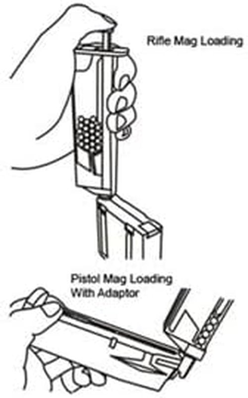 Bulldog Airsoft Speed Loader 150 Rounds for Magazine 6mm BB Gun