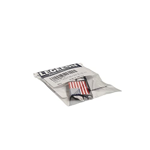 America US Army Veteran Vet PVC Patch (Black,Red and White)
