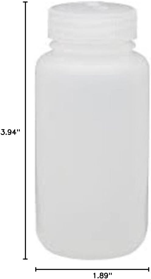 Nalgene HDPE Wide Mouth Round Container