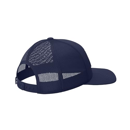 Men's Trucker Hat Anti-Glare Snapback Fishing Hat Naval Academy Logo - One Size