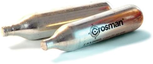 Crosman 12-Gram CO2 Powerlet Cartridges For Use With Air Rifles And Air Pistols