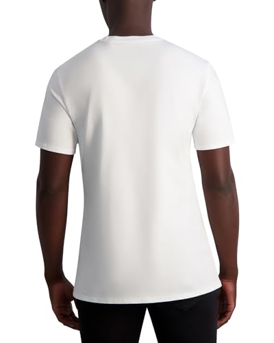 Karl Lagerfeld Paris Women's Reflective Karl Armour Graphic T-Shirt, White
