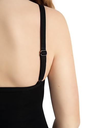Capezio Women's Camisole Leotard with Bratek® - Black, Size L (10-12)