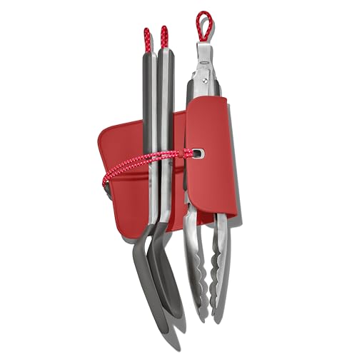 OXO Outdoor 4 -Piece Camp Stove Cooking Set