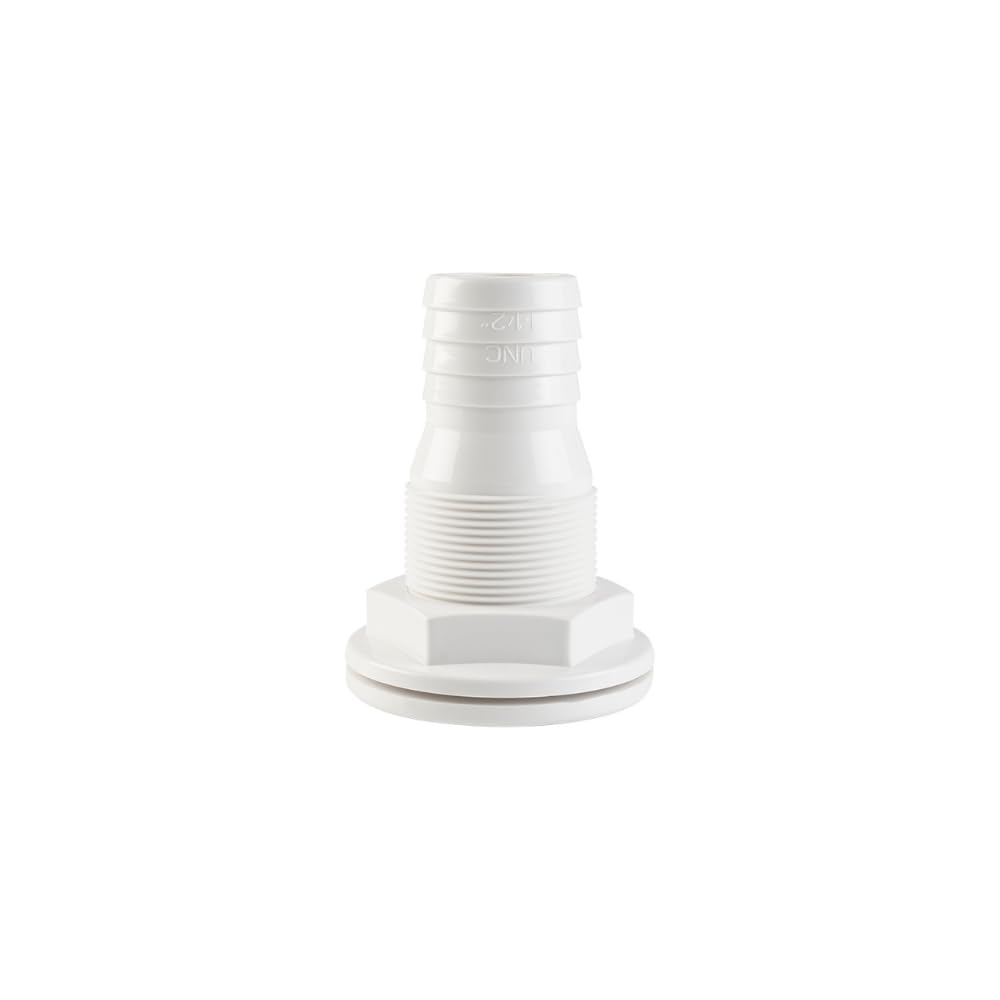 SEAFLO Bilge Pump Installation Kit Hose 3/4" Outlet Inch Dia Plumbing Kit | 4.5 FT Premium Quality Kink-free Flexible PVC Hose| 2 316 Stainless Steel Hose Clamps and 3/4” Thru-Hull Fitting