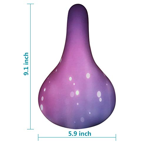 Kids Bike Saddle Youth Replacement Bike Saddle Kids Bicycle Seat Little Rider Multiple Color Options for Boys and Girls Bike
