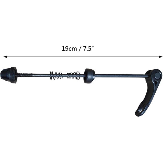 1Pair Blue-Black Bike Wheel Hub Front and Rear Skewers Clip Quick Release Bolt Lever Axle Set Mountain Bicycle Accessories for Mountain Bike Hubs Wheels and Accessories