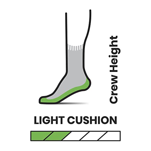 Smartwool Women's Hike Light Cushion Crew Socks - Medium Charcoal