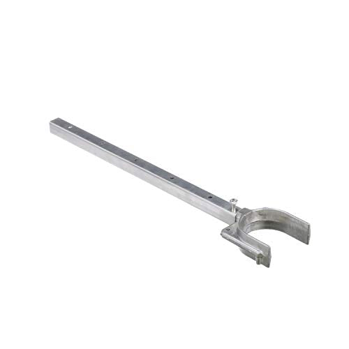 Attwood SP-424-ADJ-RB Heavy Duty Transom Saver, Adjustable from 32 to 44 Inches, Heavy Duty Head, Roller and Trailer Mounts