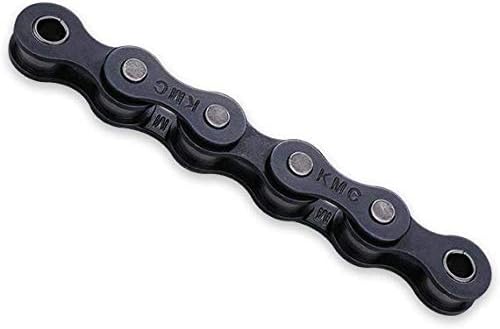 KMC Unisex's B1 Single Speed Chain, Black, Wide (1/8")