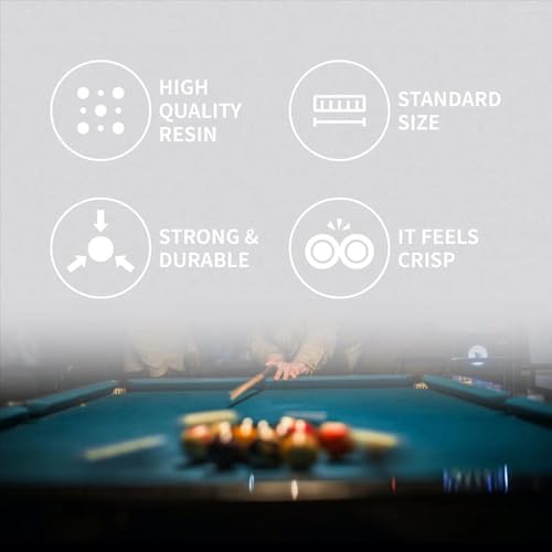 Pool Ball Replacement #9 - 2-1/4 Inch Standard Billiard Ball for Pool Tables - Variation 9