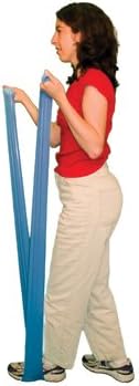 CanDo Latex Free Exercise Band, Medium Resistance, Green, 50 Yard Roll