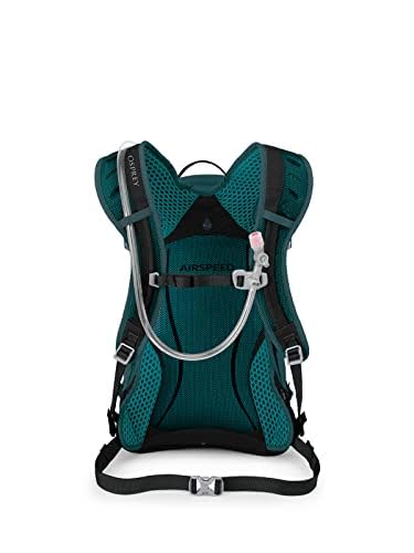 Osprey Sylva 12L Women's Biking Backpack with Hydraulics Reservoir, Baikal Green