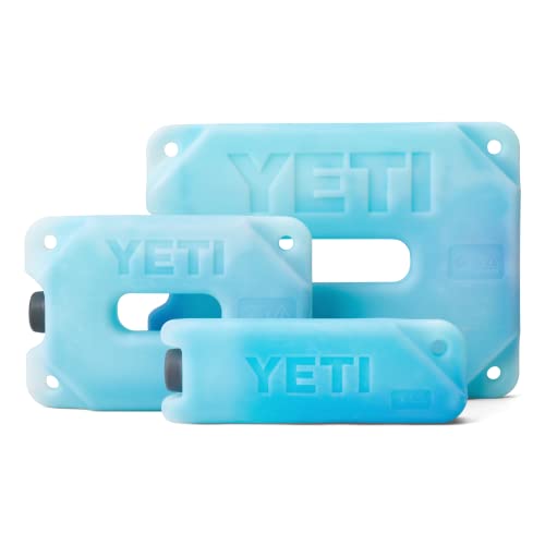 YETI ICE Block Reusable Cold Pack - 2 lb, Freeze-Resistant Cooler Ice