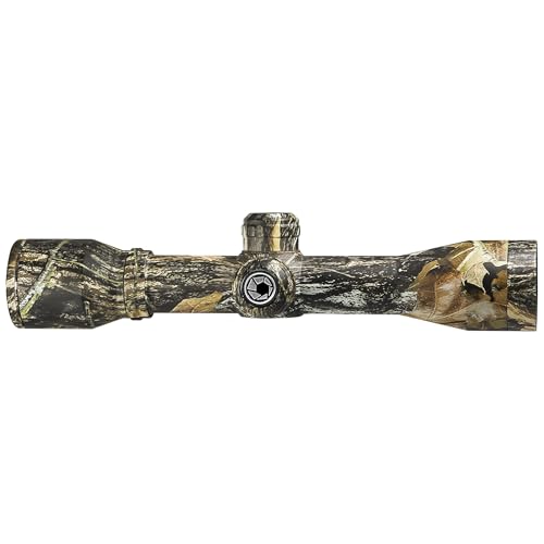 Barska 4x32mm Contour Crossbow Scope ? Multi-Point Aiming, 1-Inch Tube, Windage/Elevation Turrets, Long Eye Relief, Lightweight, Durable, for Crossbows, Deer Hunting, Target Practice