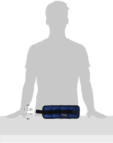 Ankle/Wrist Weights 1.5 lbs Pair - Kiefer 811400-3, Dark Blue for Strength Training